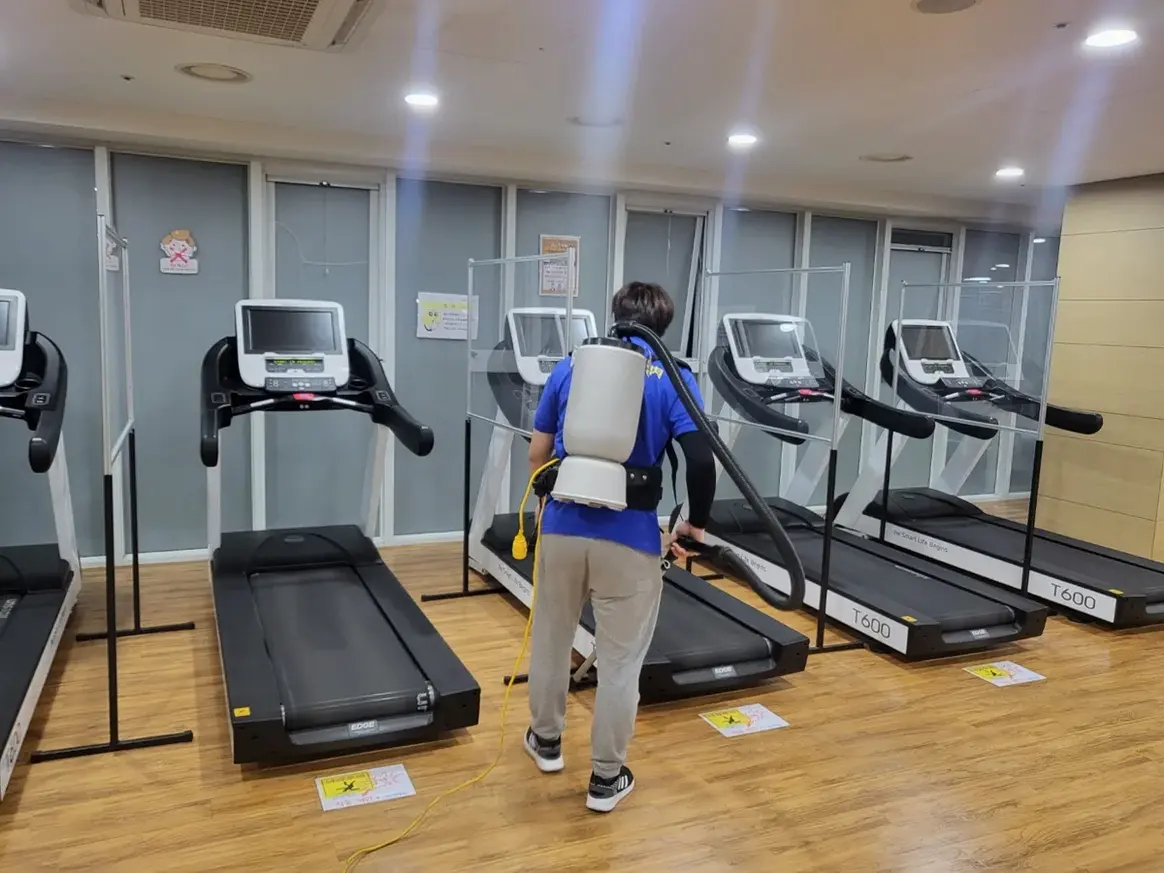중구 시장북로 헬스장 탕비실 직원 휴게공간 위생청소 사례 - 행진크린